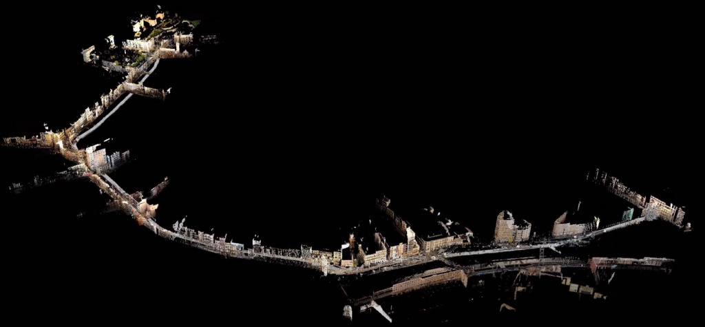 Pointcloud and orthophotos of Spanish heritage. Digitise 2 KM real estate at lightning speed
