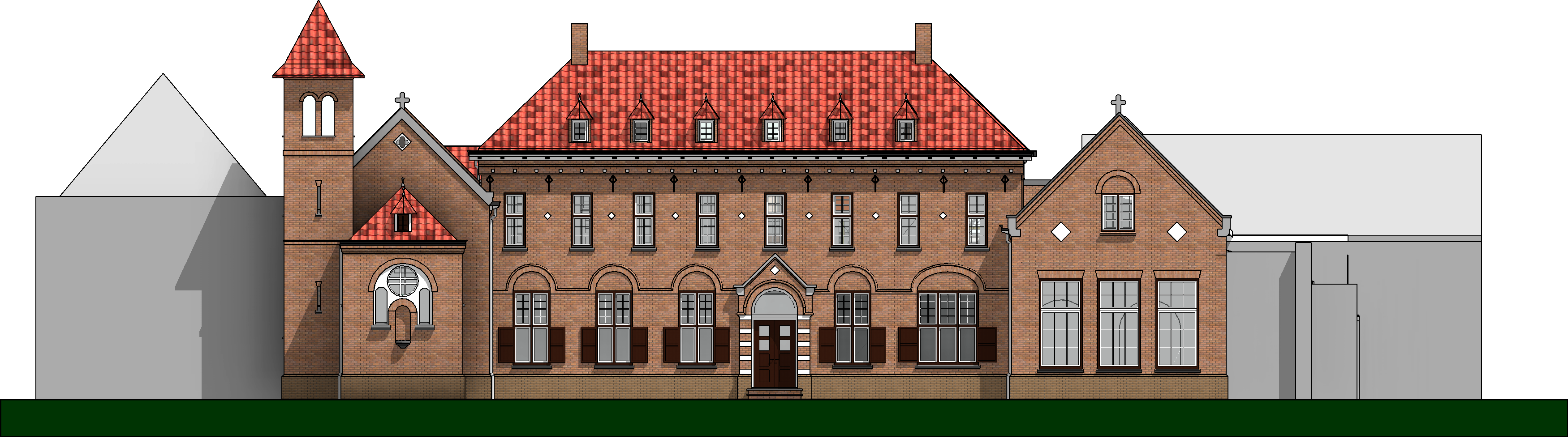 klooster_waalre_bim_model_revit_archicad