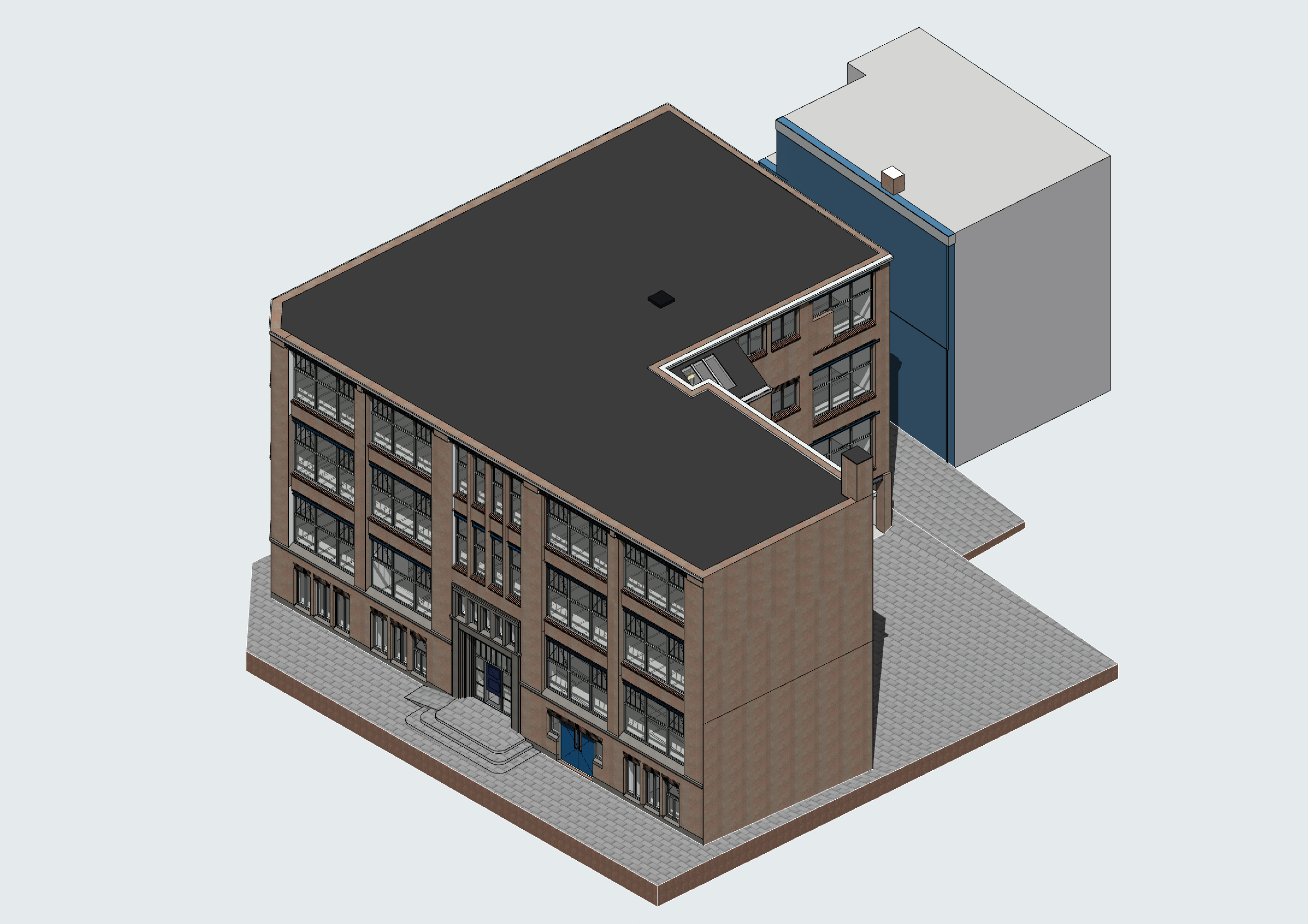 Transformation of former Confectiefabriek in Rotterdam into an apartment complex