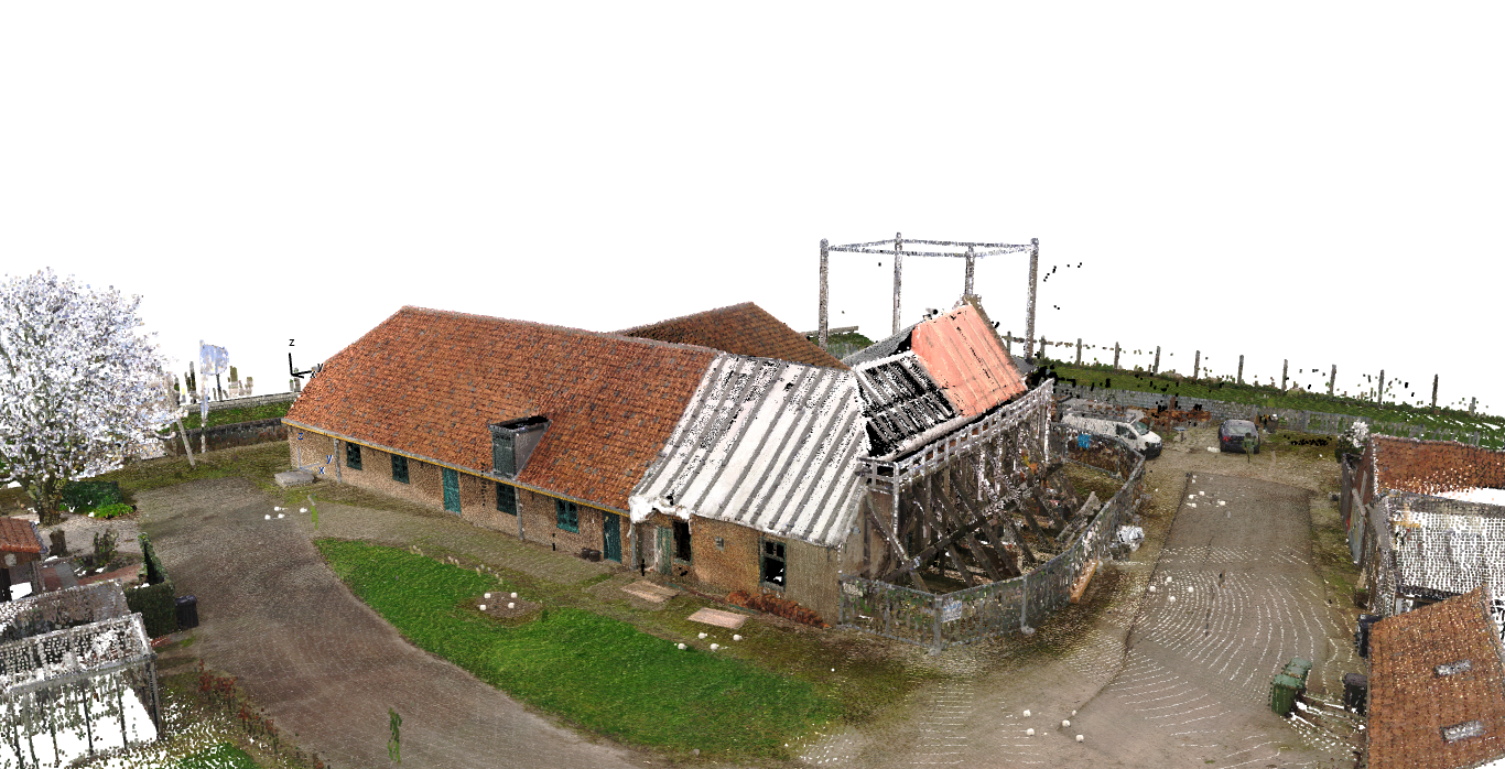 From Pointcloud to As Built ArchiCAD Model “De Vlietwoning” Naaldwijk