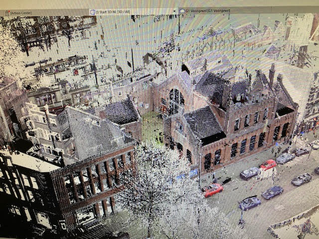 Pointcloud 3d laserscanner BIMnD