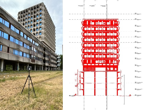 Pointcloud en BIM in Revit BIMnD