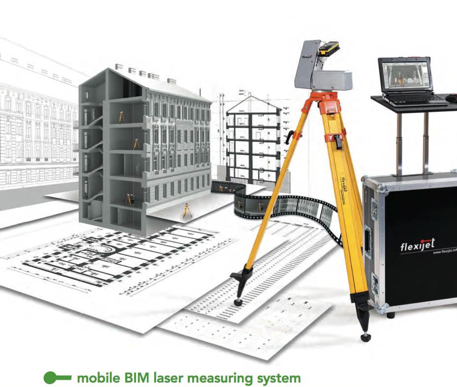 3D inmeten met flexijet4BIM