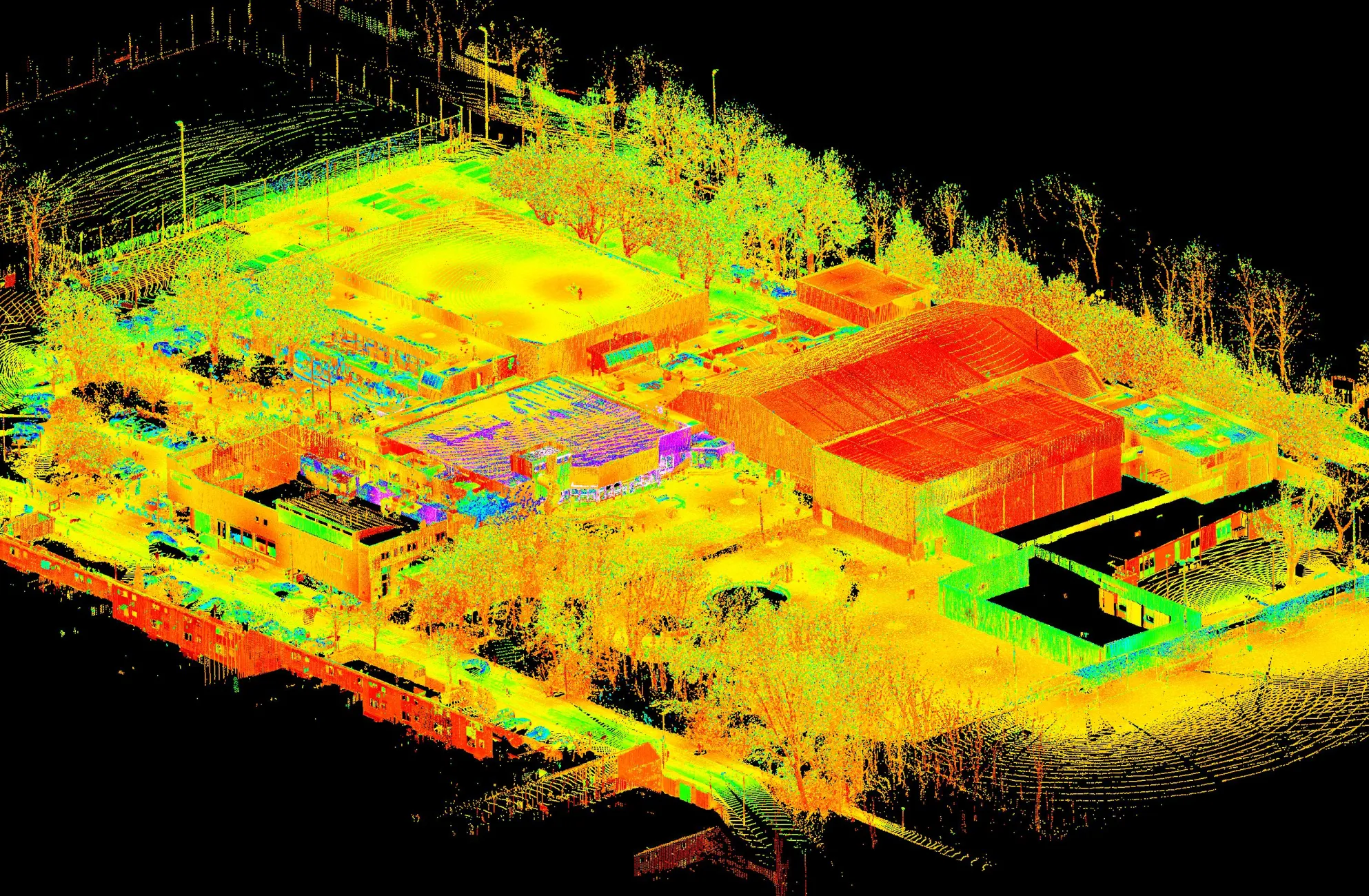 Pointclouddata terrein