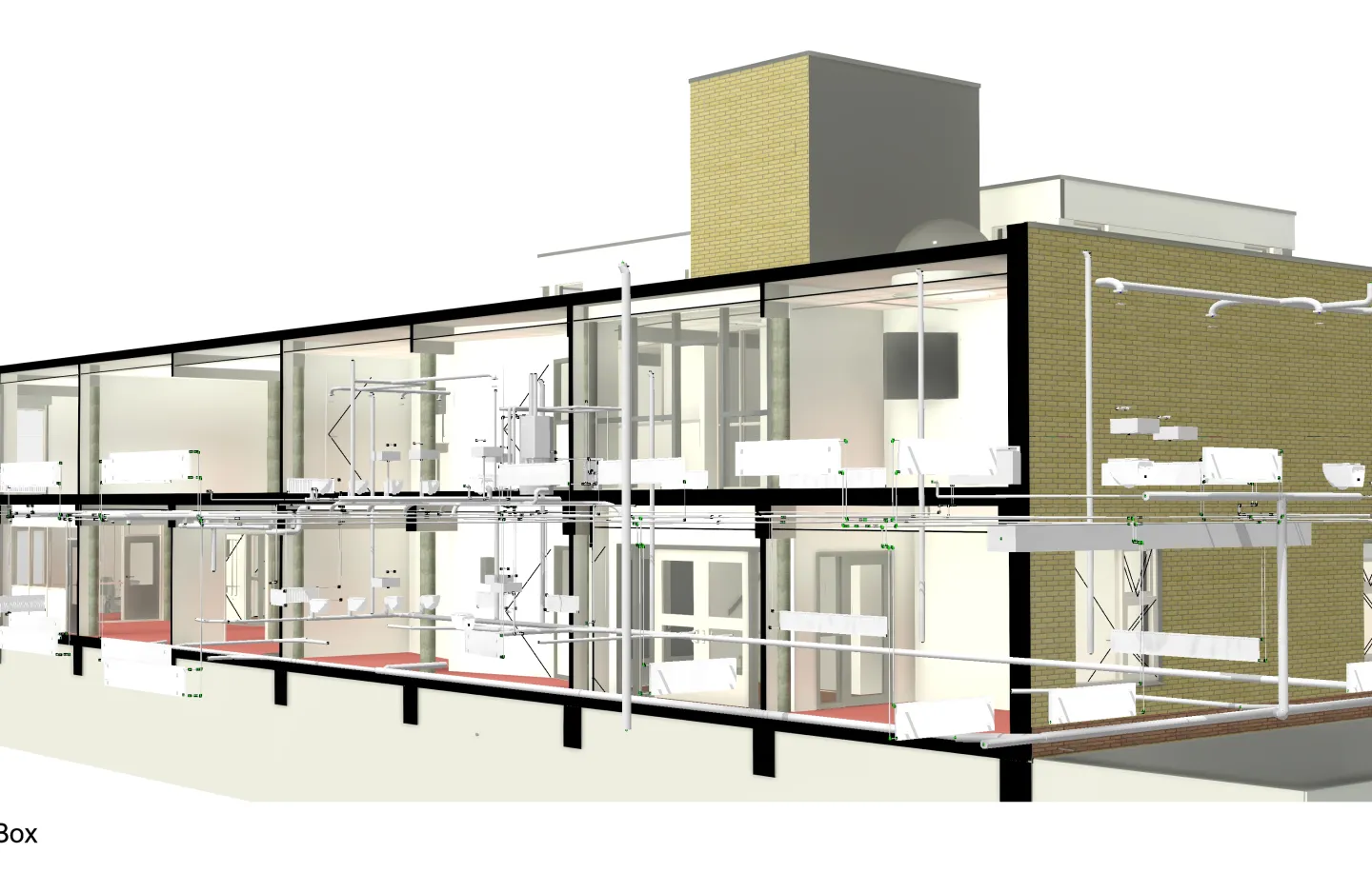 Clashcontrole, pointcloud to Revit