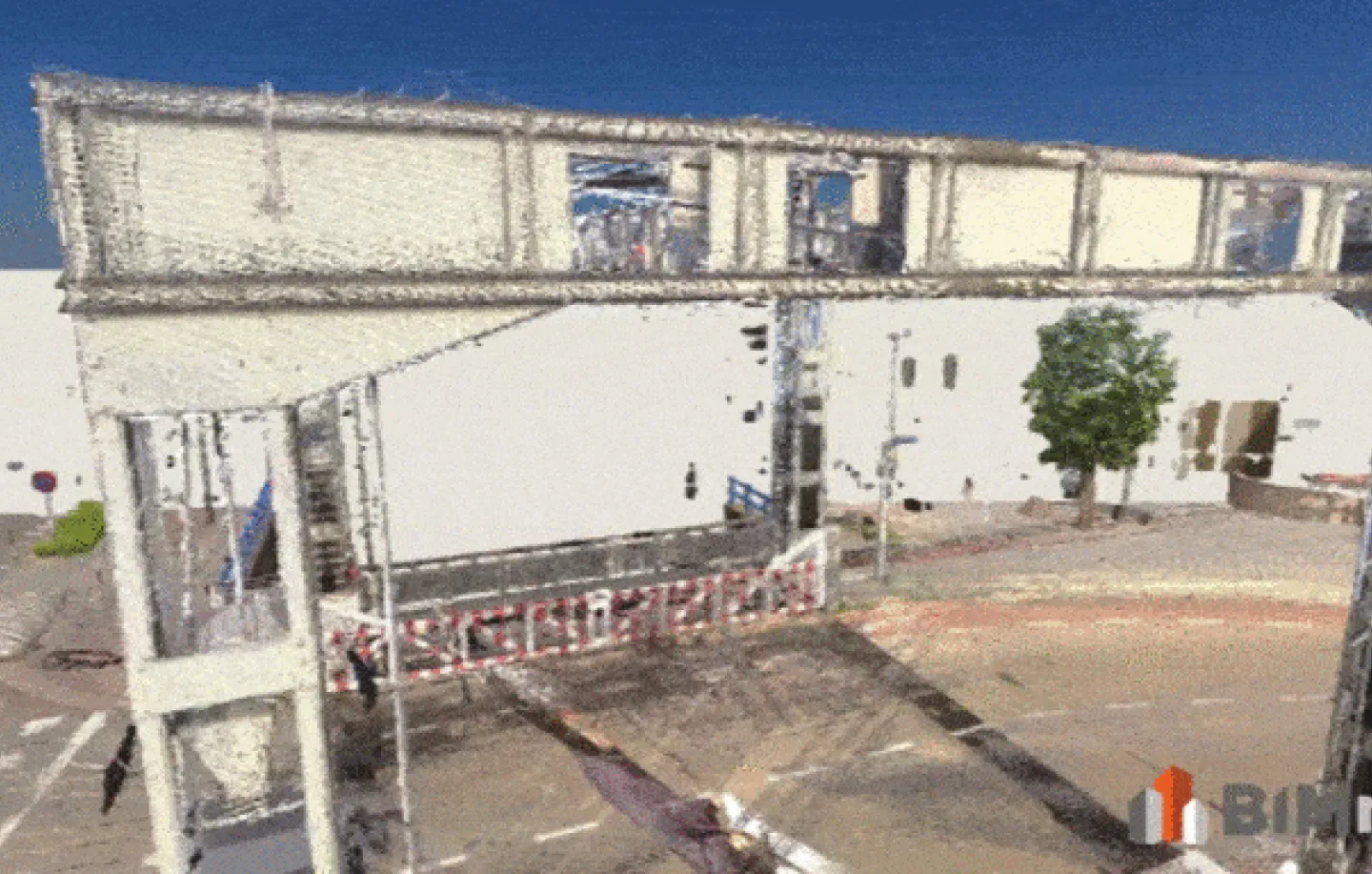 pointcloud tbv beheer en onderhoud -BIMND