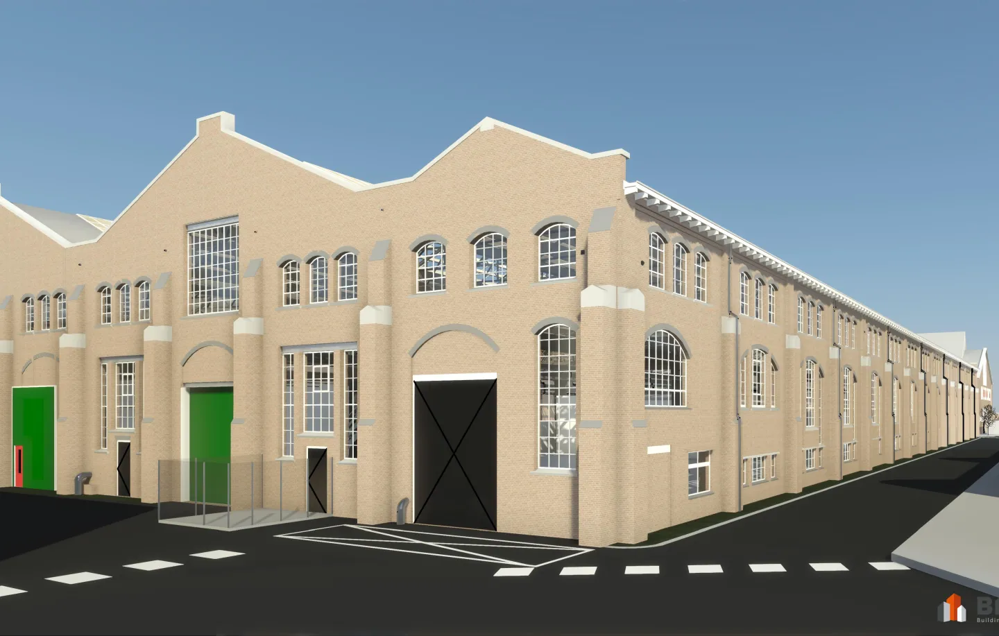 3D laserscanning en BIM in Revit tbv verduurzaming NS TM terrein Haarlem